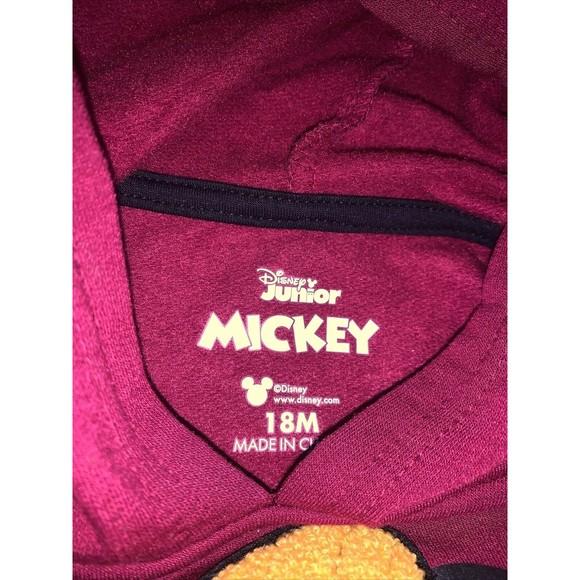 Disney Junior Mickey Mouse Unisex Baby Jogging SuitSweatsuit Size 18 Mon… - Picture 5 of 8